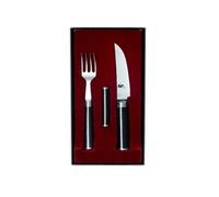 KAI Ensemble coutellerie Shun Classic 3 pièces – Couteau à steak 12 cm, Damas 32 couches, VG-MAX