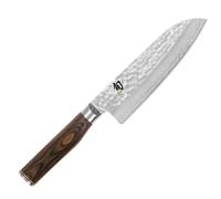 KAI Couteau Santoku Shun Premier Tim Mälzer – Lame 18 cm, noyau VG‑Max 61 HRC, Damas 32 couches