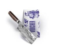 KAI Shun Premier TDM-1742 Tim Mälzer Nakiri Couteau 14 cm avec bon d'affûtage VG-MAX Couteau à légumes en acier damassé avec marteau Tsuchime