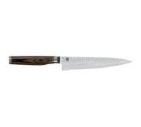 KAI Couteau Shun Premier Tim Mälzer TDM-1722 – Lame 16,5 cm bord dentelé, Damas 32 couches