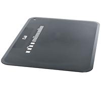 KAI Tapis de découpe Flexible avec mesures, Noir, Taille L - antibactérien, Plastique Noir - Dimensions 37 x 27 x 0,2 cm Tapis de découpe pour Cuisine, Facile à Nettoyer