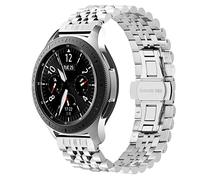 Kai Tian Bracelet de montre à libération rapide en acier inoxydable pour Samsung S3 Argenté 46 mm