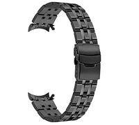 Kai Tian Premium Poli Brossé Deux Tons 22mm En Acier Inoxydable Bracelet De Montre Noir Conique Extrémités Courbées Bande Pour Hommes Femmes
