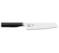KAI Tim Mälzer Kamagata Couteau Utilitaire Japonais 15,0 cm Longueur de Lame - Acier Inoxydable 4116 Forgé - 56 (±1) HRC - Manche en POM Poli - Couteau Universel - Fabriqué au Japon