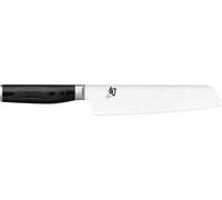 KAI TMM-0702 Shun Premier Tim Mälzer Couteau Santoku Minamo, lame 18 cm, noir (1 pièce)
