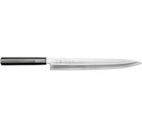 Kai Yanagiba Messer Seki Magoroku KK, Küchenmesser, Filiermesser, Carbonstahl, Pakkaholz, Klingenlänge 27 cm, KK-0027