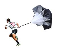 KAIAIWLUO Parachute de Résistance,56 Pounce Parachute de Course Parachute de Vitesse avec Sangle Réglable pour Améliorer Force de Endurance Football Athlétisme Entrainement à la Vitesse