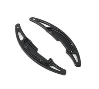 KAIAYGEE Extension de palettes de changement Compatible avec BMW M2, M3 | Compatible avec BMW M4, M5, X5M, X6M, F87, F85, F86, F80, F82, F83, F10, M6, F12, F13, 320i, 2pcs(Black)