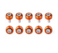 KAIAYGEE Kit complet d'accessoires moto : carénage, cadre, garde-boue, boulons, clips, vis de carrosserie, colliers. Compatible avec KTM 990 Adventure/S/R 2007-2012(10pcs)