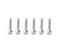 KAIAYGEE Kit complet de boulons de fixation pour carénage de moto, comprenant vis et écrous pour le panneau de pare-brise, compatible avec Harley Softail Low Rider ST FXLRST(Silver Bolt)