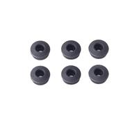 KAIAYGEE Kit complet de boulons de fixation pour carénage de moto, comprenant vis et écrous pour le panneau de pare-brise, compatible avec Harley Softail Low Rider ST FXLRST(Rubber Washer)