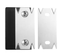 KAIAYYA Kantenschneider Umleimer mit 1 Ersatzklinge Kantenhobel Tragbar Furnierkantenschneider Rutschfest Handhobel Kantenhobel Holz Schwarz Manueller Kantenanleimschneider für Holz PVC ABS