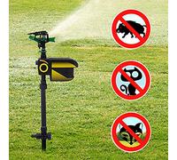 Kaichenyt Jet d'eau - Répulsif pour animaux - Jusqu'à une distance de 30 pieds - Arroseur activé par le mouvement - Répulsif pour chiens, martres, ratons laveurs et animaux sauvages