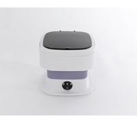 Kaichenyt Mini machine à laver portable de 10 l - Pour le camping, les sous-vêtements, les chaussettes et les vêtements d'enfants, les voyages, le camping (violet)