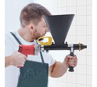 Kaichenyt Pistolet à joint électrique, pistolet à mortier, pulvérisateur portable avec 2 buses, 1 presse à mortier et accessoires