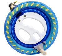 Kaiciuss Enrouleur de cerf-volant de 18,3 cm avec ligne, bobine de ficelle de cerf-volant pour enfants et adultes, facile à utiliser, il est livré avec un fil de cerf-volant durable et un connecteur