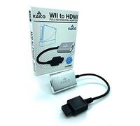 Kaico Adaptateur Wii HDMI pour Une Utilisation avec Les Consoles Nintendo Wii - Prend en Charge la Sortie des Composants - Un Simple Plug & Play pour Les Consoles Nintendo Wii