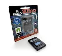 Kaico PSX Mem Card Gen 2 - Compatible avec PS1 & 2 - Firmware évolutif - Mémoire illimitée - Inclut 8 Go MicroSD - Carte mémoire haute vitesse