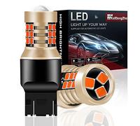 KaiDengZhe 2PCS Rouge 7443 T20 992 W21/5W Ampoules LED Double Lentille Feu de Freinage 21SMD 2835 pour Feux de Freinage de Voiture Feux Stop 12V