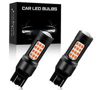 KaiDengZhe 2pcs Rouge 7443 T20 W21/5W Ampoules LED Super Brillant 2835 42SMD Canbus Feu de Freinage Feux de Brouillard Arrière Position feu Arrière Lumière de Conduite 6000K