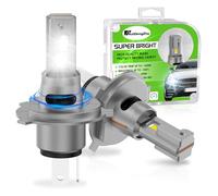 KaiDengZhe H4 LED Ampoules de Phare, Nouvelle Mise à Niveau 20000LM 1: 1 Taille 9003 Ampoule de Phare 6000K 70W 600% Super Lumineux Voiture Haut/Bas Faisceau Kit de Conversion Plug and Play - 2PCS