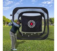 KAIDIDA Filet de Golf : Practice Net d entraînement Chipping Driving Cible Robuste résistant Pop up pour Adultes dans Jardin Garden et Maison pour Swing précision 2.1 * 2.1 * 2.1m