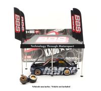 Kaido House 1/64 BBS Tent V1 Paddock Diorama Accessory - #199 - Mini GT - Neuf