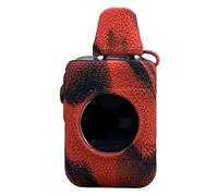 KAIDON Coque en silicone pour XLIM SQ PRO 2 - Antidérapante, résistante aux chocs et à la poussière, prise en main améliorée - Style Y01-OX-8 (noir et rouge)