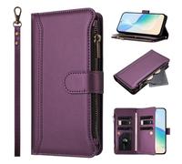 KAIDON Étui de protection en cuir PU pour HONOR X7a - modèle de produit PT17-1 (violet)