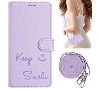 KAIDON Étui de protection en cuir PU pour HONOR X8a - modèle de produit PT10-3 (violet)
