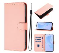 KAIDON PT01-1 Étui de protection en cuir PU pour smartphone OPPO A5x 5G/4G Rose
