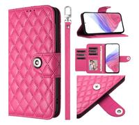 KAIDON PT06-1 Étui de protection en cuir PU pour smartphone OPPO A5x 5G/4G Rose