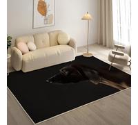 KaiHeBeding Tapis Salon Lavable 200x300cm, Braque Allemand à Poil Court Tapi AntidéRapant, pour Salon, Salle à Manger, Cuisine, Bureau, Tapis de Chambre Animaux de Compagnie Descente de Lit RéSistant