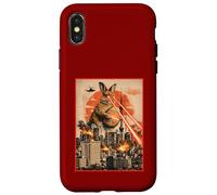 Kaiju Easter Bunny Tokyo Funny Egg Hunt Japanese Vibe Coque pour iPhone X/XS
