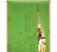 Kaikoon Rideau à fils - Rideau à fils - 150 cm x 300 cm - Vert clair