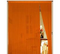 Kaikoon Rideau à franges Messe - 90 x 240 cm - Orange
