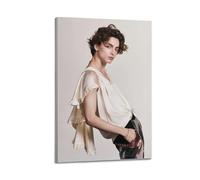 KAILECD Timothee Poster Chalamet - Décoration murale d'intérieur - Poster imprimé - Décoration de bar et de restaurant - Affiche esthétique - Affiche de salon - 30 x 45 cm - Style cadre