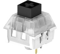 Kailh Box Commutateur Noir Pour Clavier De Jeu Mécanique 3 Broches Monté Sur Plaque Rgb/Smd Étanche Mx (108 Commutateurs Noirs)