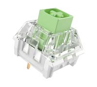 Kailh Box Jade Lot de 72 commutateurs pour clavier de jeu mécanique, 50 gf Clicky/lubrifié d'usine/IP56 anti-poussière et étanche à l'eau