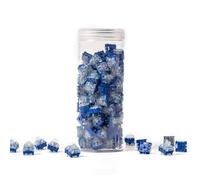 Kailh Deep Sea Silent Pro Box Switch V2, Commutateur Pré-lubrifié Transparent Linéaire/Tactile 5pin pour Clavier Mécanique Personnalisé (Color : Islet Linear, Size : 30PCS)