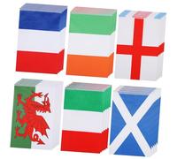 KAILIKETIY 1 Ensemble Bannière de Drapeaux Internationaux String Drapeaux de Pays pour Décoration de Événements Salles de Mètres