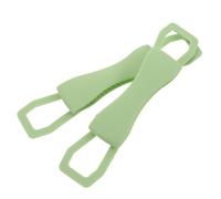 KAILIKETIY 1 Ensemble Dragonne en Silicone Ergonomique et Confortable pour Liseuses 6-10 Pouces et Tablettes Vert, pour Lecture en Déplacement ou Pause Déjeuner au Bureau 2 Pièces