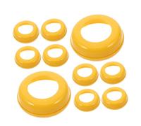 KAILIKETIY 10pièces Anneaux De Col Pour Biberons Large Bouche Remplacement Réutilisable Et Facile à Nettoyer Accessoires Universels Pour Biberons