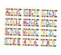 KAILIKETIY 1ensemble Autocollants Muraux Éducatifs Pour Garçon Fille Décorations Colorées Pour Chambre Garçon Fille Et Salle De utocollants Amovibles Et Faciles à Installer