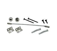 KAILIKETIY 1Ensemble Kit de Fixation Antichute pour Meubles Ancre Murale Sécurisée Connecteur de Fixateur Robe pour Meubles de Salon Chambre