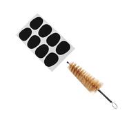 KAILIKETIY 1ensemble Saxophone Embouchure Brosse à Bristilles Poils de Cochon Nettoyage Précis pour Bec et Pads Set Accessoires pour Saxophone Ténor Alto Soprano Couleur Couleur Aléatoire