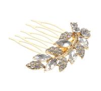 KAILIKETIY 1pièce Peigne Décoratif Strass Pour Mariée Accessoire De Coiffure Élégant Pour Mariages Et Occasions Spéciales