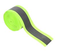 KAILIKETIY 1rouleau Ruban Réfléchissant de Sécurité Fluorescent Tissu Résistant et Flexible à Coudre Bande Haute Visibilité pour Vêtements et Accessoires de Sécurité