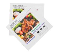 KAILIKETIY 2 Pièces Air Fryer Cookbook For Beginners Quick Simple Healthy Recipes With Step By Ideas Lowfat Vegetarian Cooking Reference