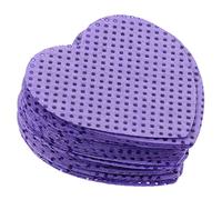 KAILIKETIY 200 Feuilles Coton dissolvant pour les ongles préparation stylo pot lingette demaquillante lingettes démaquillantes dissolvant d'ongle Dissolvant à ongles en poudre Violet,mauve